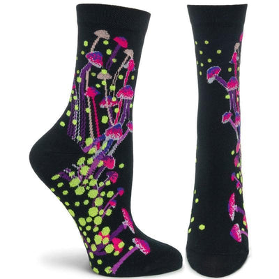 Bioluminescent Spores - Witches Garden, Crew - Ozone Design Inc - The Sock Monster