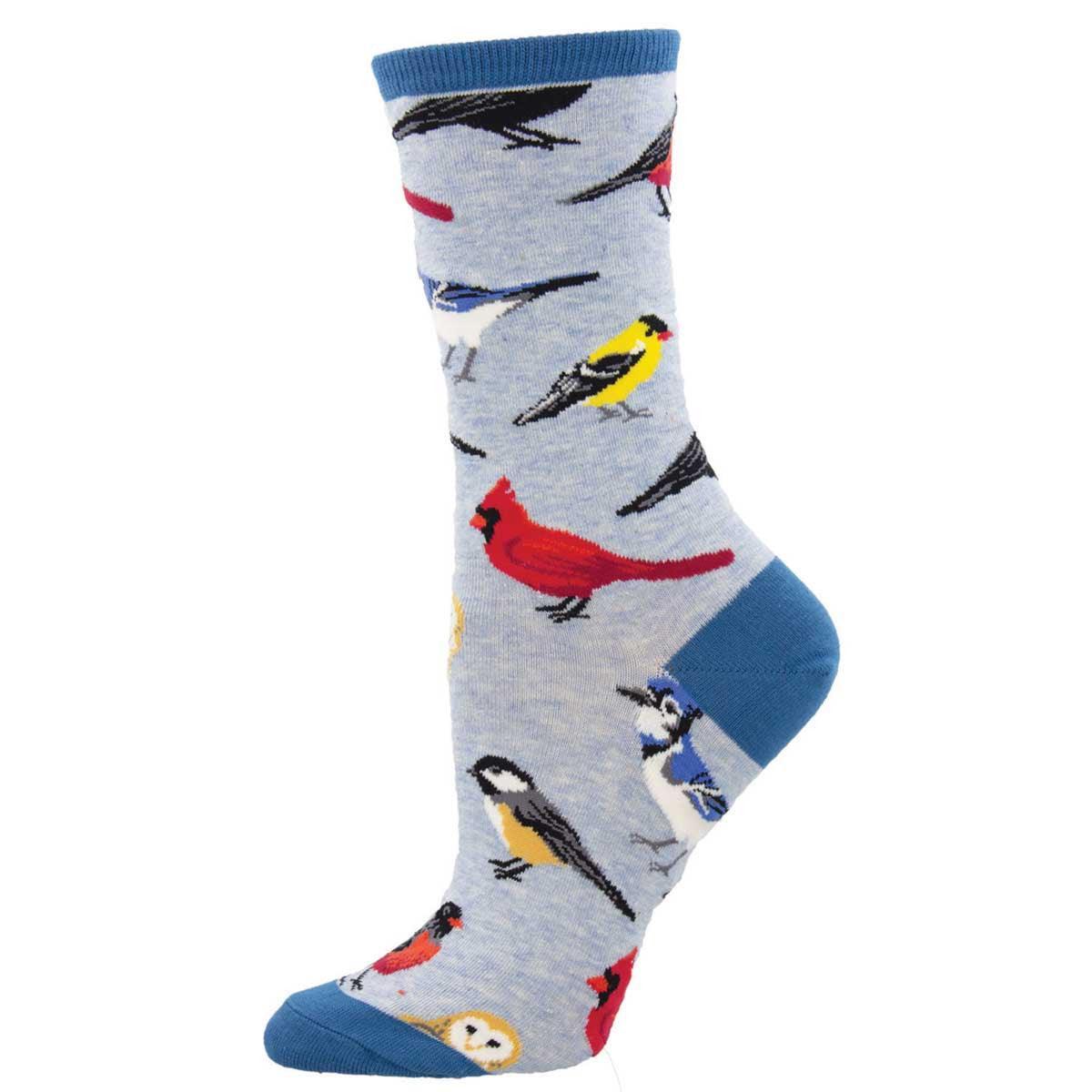 Bird is the Word, Women's Crew - Socksmith - The Sock Monster