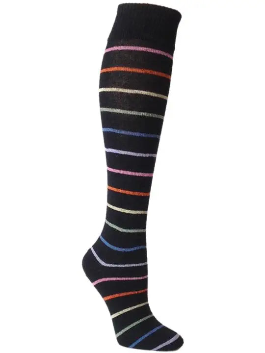 Light | Rainbow Striped Knee High Sock