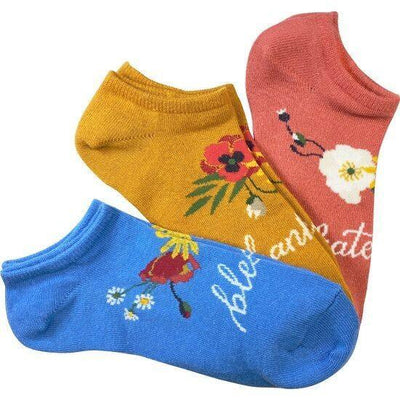 Blessings, Women's 3-Pack No Shows - Foot Traffic - The Sock Monster
