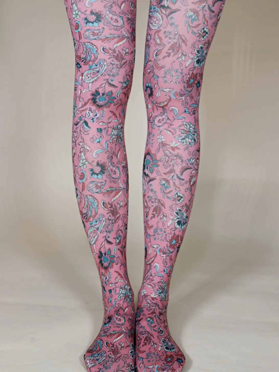 Ethnic Boho Paisley  Printed Tights – The Sock Monster