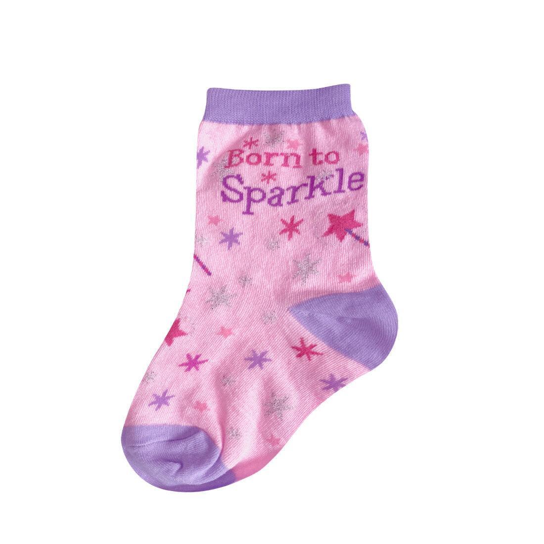BORN TO SPARKLE, Kids Crew - Foot Traffic - The Sock Monster