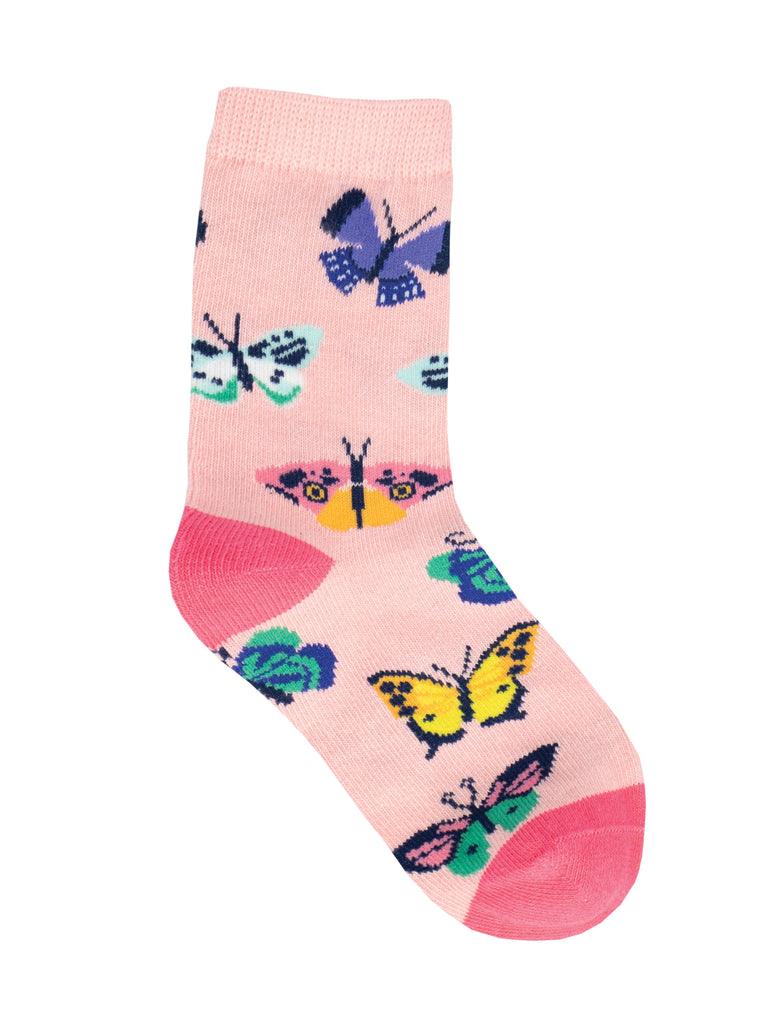Butterfly Migration, Toddler Crew - Socksmith - The Sock Monster