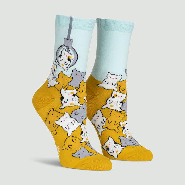 Cat Claw Crew Socks - Sock It To Me - The Sock Monster