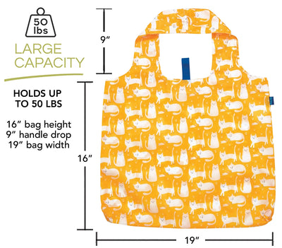 Kitty Cats | 'Blu Bag' | Reusable Bag