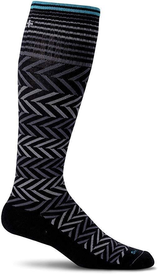 Chevron, Women's Moderate Compression - Sockwell - The Sock Monster