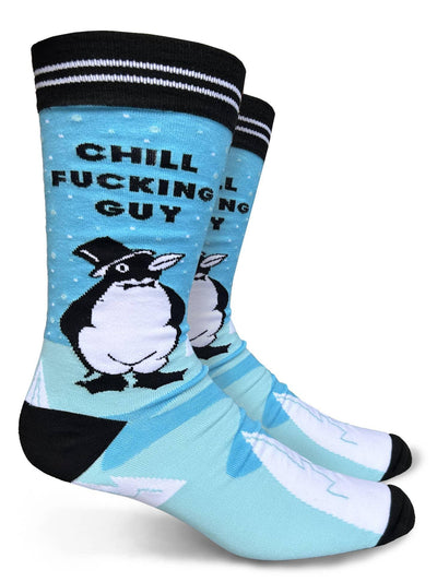 Chill Fucking Guy, Crew - Groovy Things - The Sock Monster
