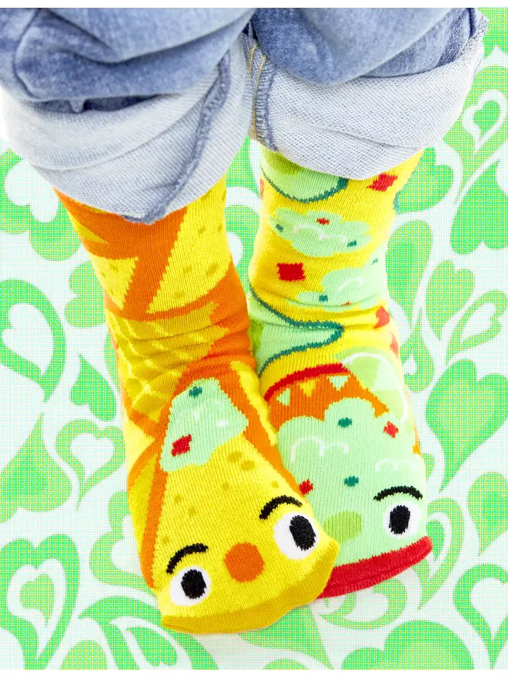 Chips and Guac | Kids Socks | Mismatched Cute Crazy Fun Socks