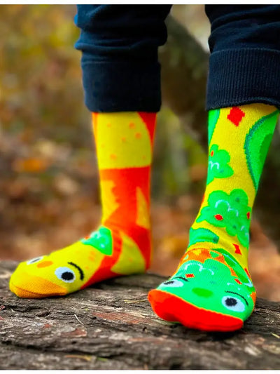 Chips and Guac | Kids Socks | Mismatched Cute Crazy Fun Socks