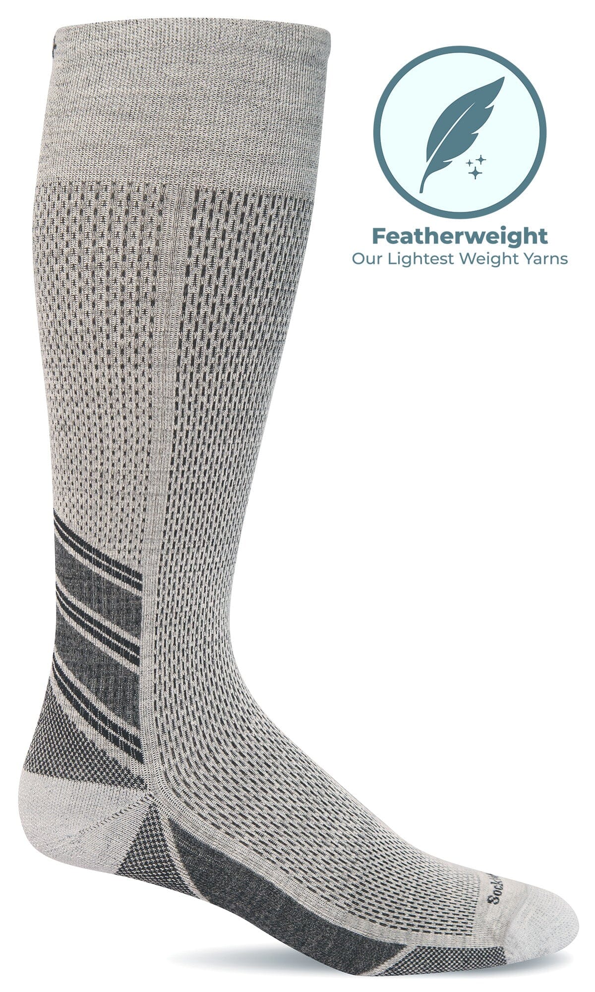 Circuit OTC | Lightest Weight Fit | Men's Firm Compression Knee-High