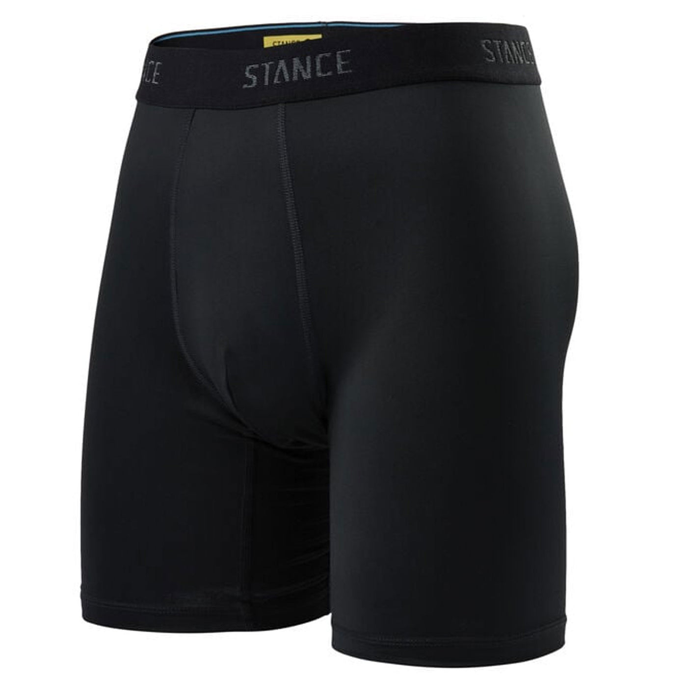 Solid Black | Nylon Blend | Compression Boxer Briefs