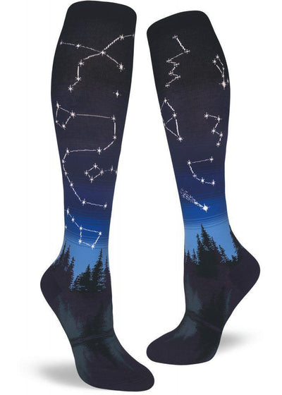 Constellations, Women's Knee-high - ModSock - The Sock Monster