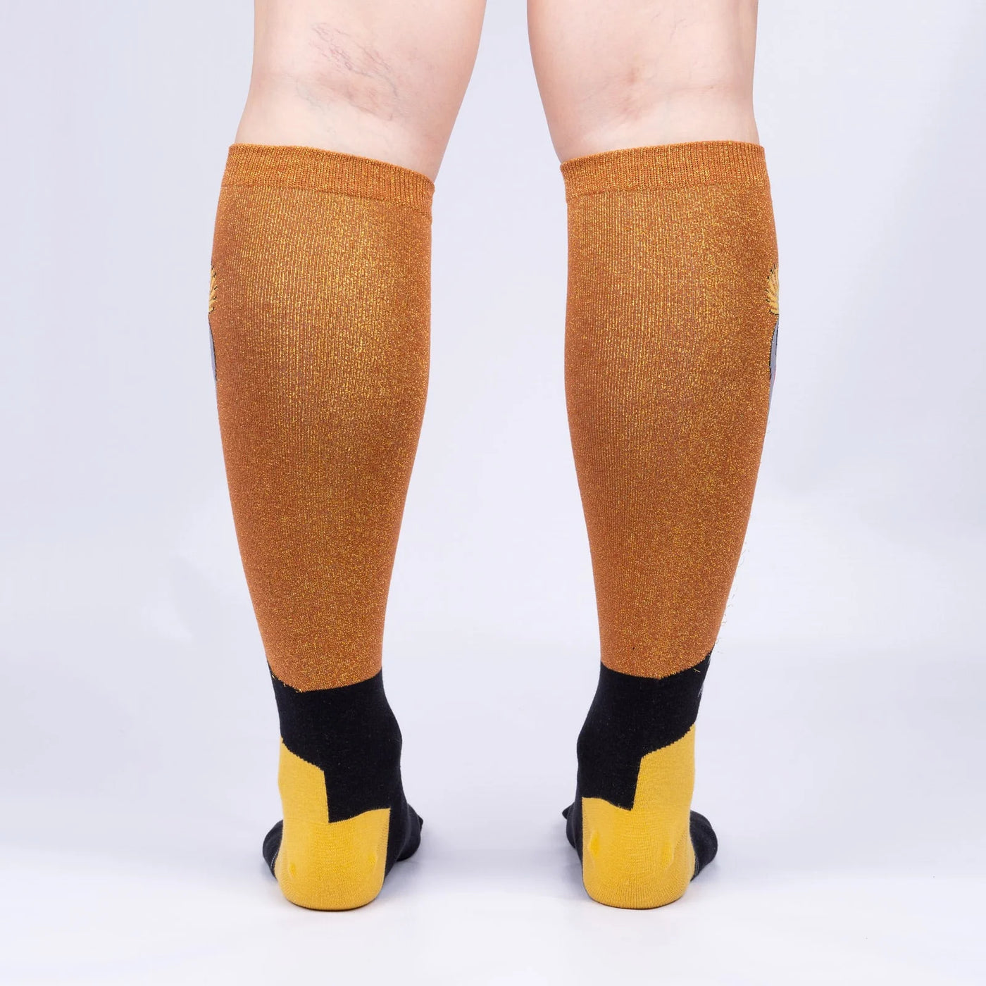 Crowned Crane | Shimmer | Women's Knee-high