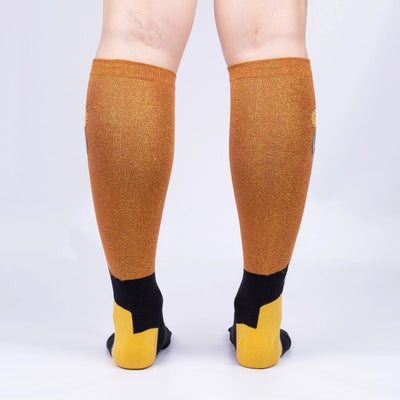 Crowned Crane | Shimmer | Women's Knee-high
