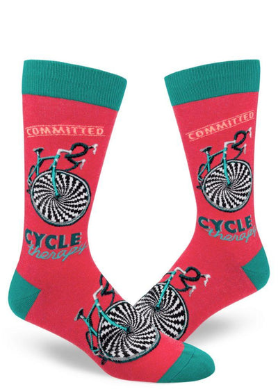 Cycle Therapy, Mens Crew - ModSock - The Sock Monster