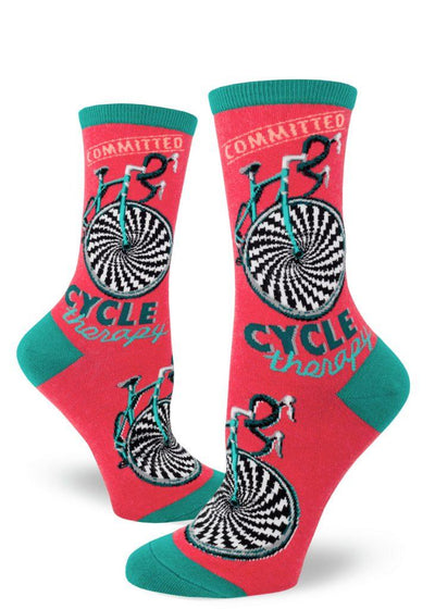 Cycle Therapy, Women's Crew - ModSock - The Sock Monster