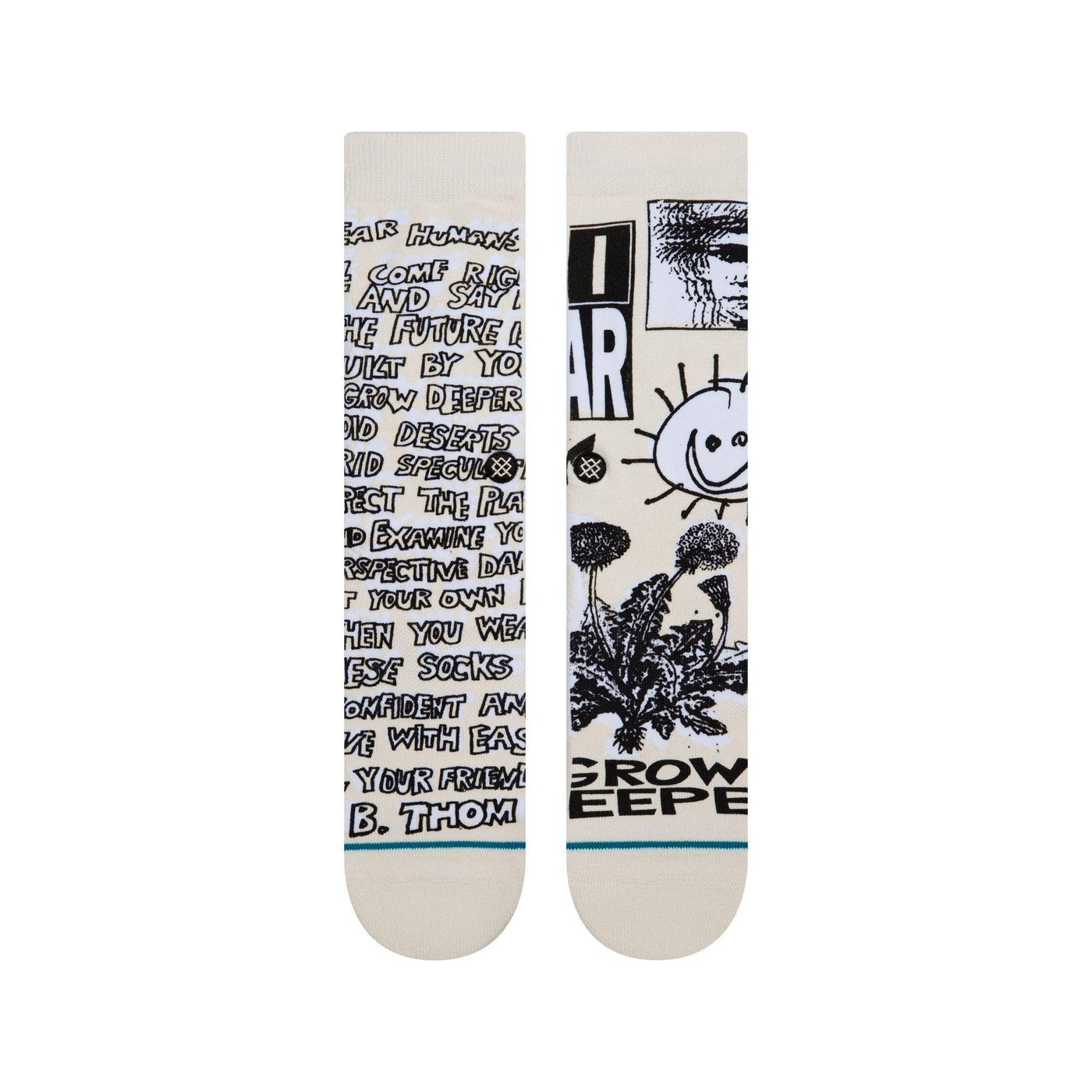 DEAR HUMANS CREW SOCK - Stance - The Sock Monster