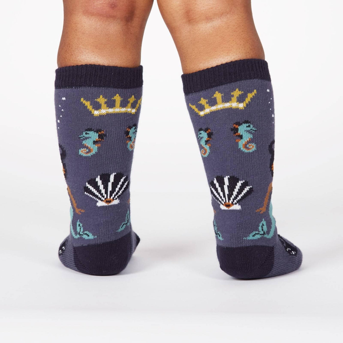 Deep Sea Queen, Toddler Knee-high - Sock It To Me - The Sock Monster