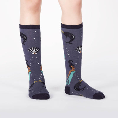 Deep Sea Queen, Youth Knee-high - Sock It To Me - The Sock Monster