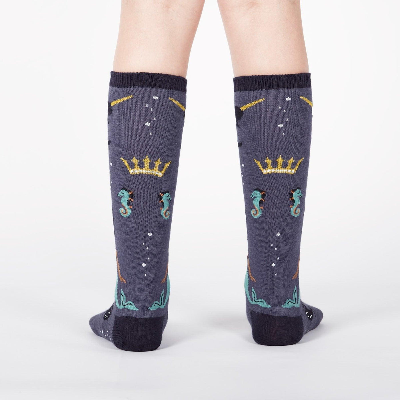 Deep Sea Queen, Youth Knee-high - Sock It To Me - The Sock Monster