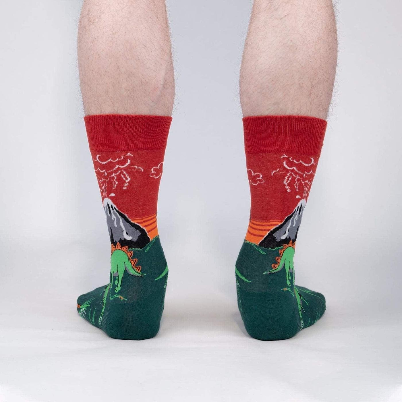 Dinosaur Days, Men's Crew - Sock It To Me - The Sock Monster