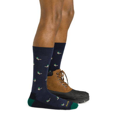 Duck Duck Moose, Men's Lightweight Crew #6094 - Darn Tough - The Sock Monster