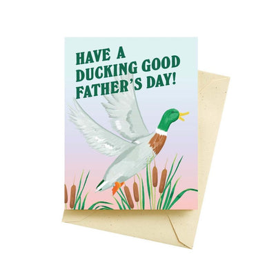 "Ducking Great" Father's Day Card - Seltzer - The Sock Monster