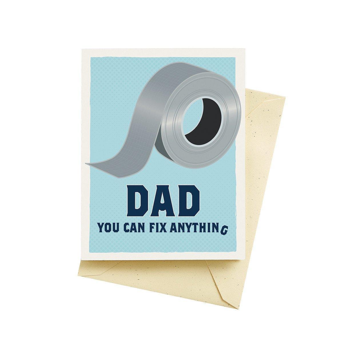 "Duct Tape" Father's Day Card - Seltzer - The Sock Monster
