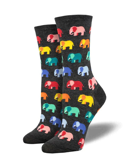 ELEPHANT IN THE ROOM, Women's Crew - Socksmith - The Sock Monster