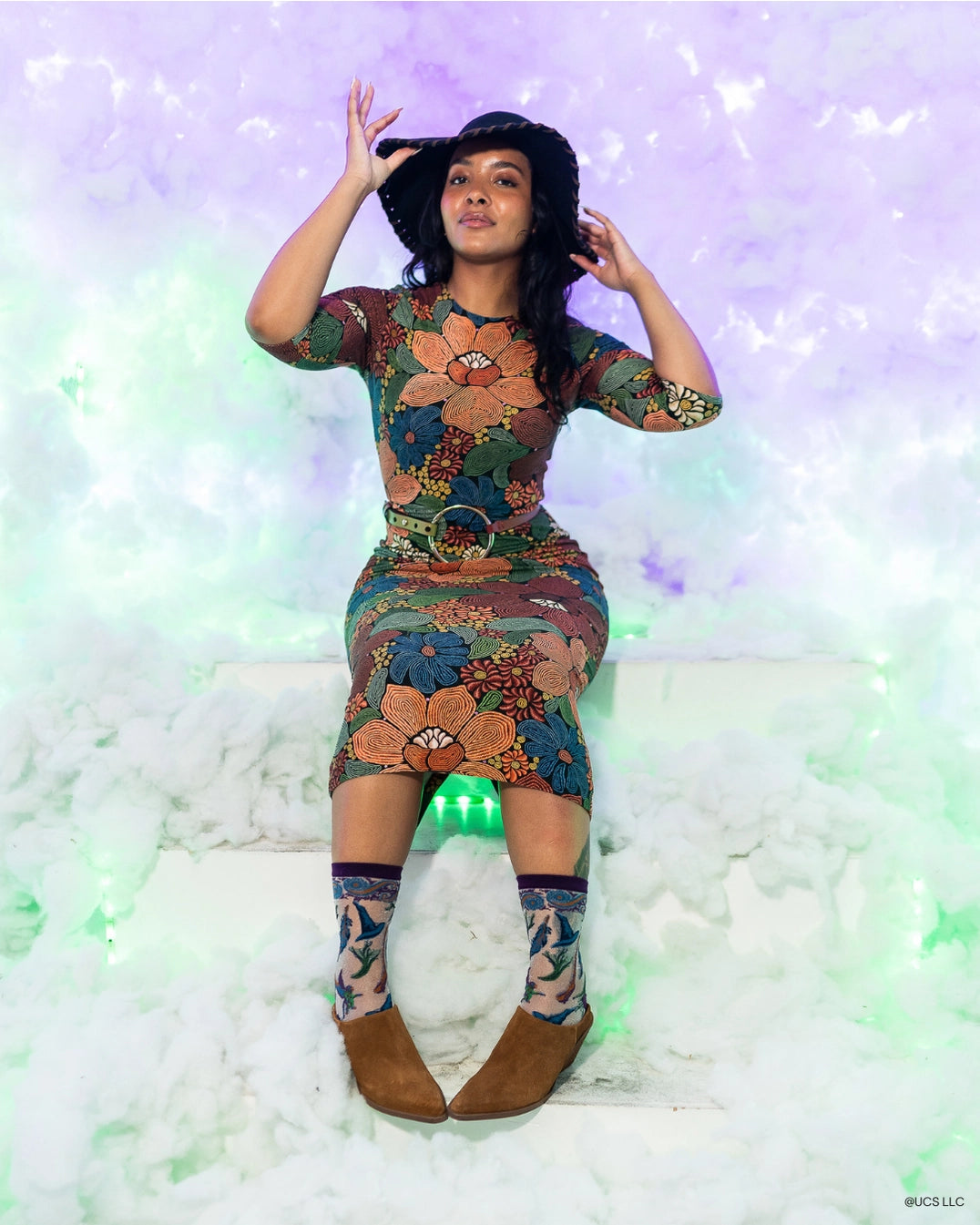 Elphaba's Power | Wicked | Shimmer Sheer Crew Sock