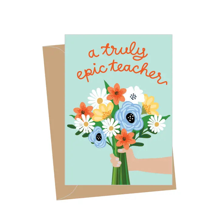 Epic Teacher | Thank You Mini Card