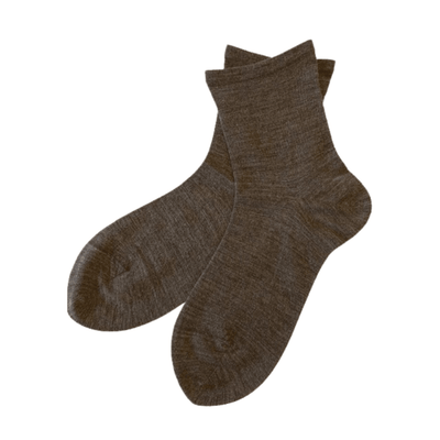 Extra Fine Premium Merino Wool Everyday Crew Socks - CherryStone - The Sock Monster
