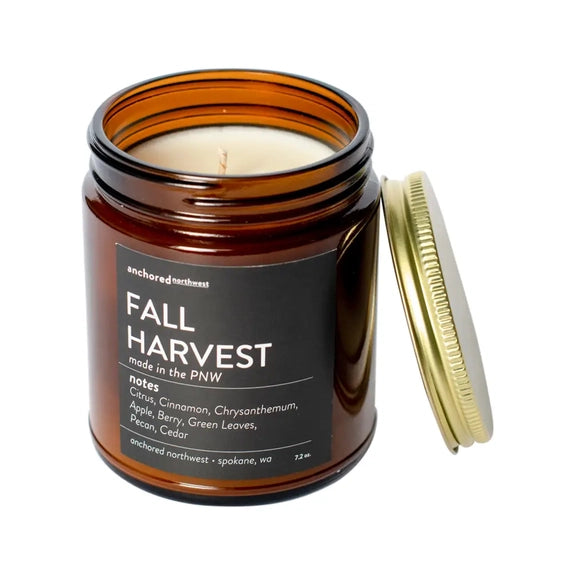 Fall Harvest | 7.2oz Jar | Scented Soy Candle