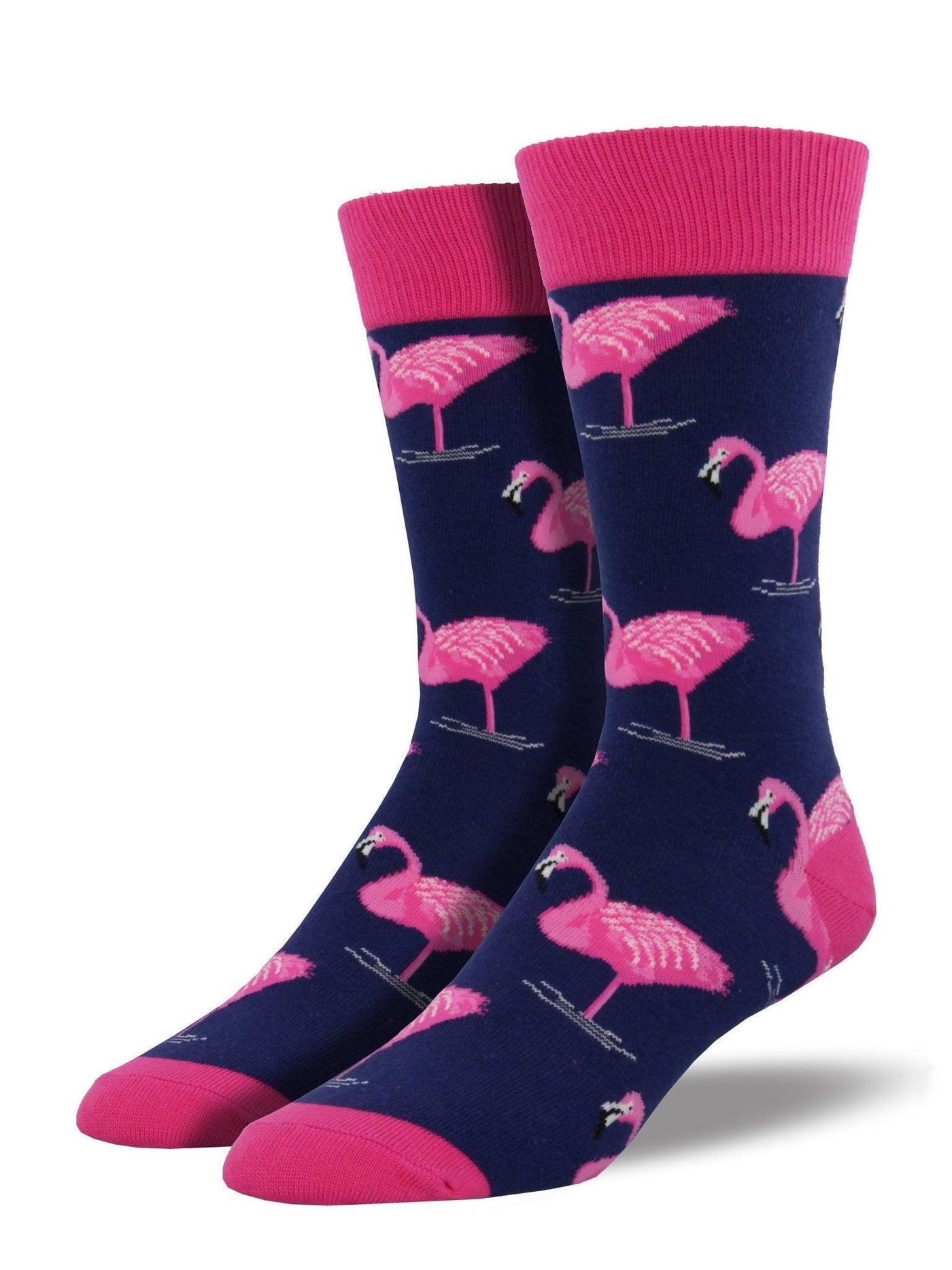Flamingo, Men's Crew - Socksmith - The Sock Monster