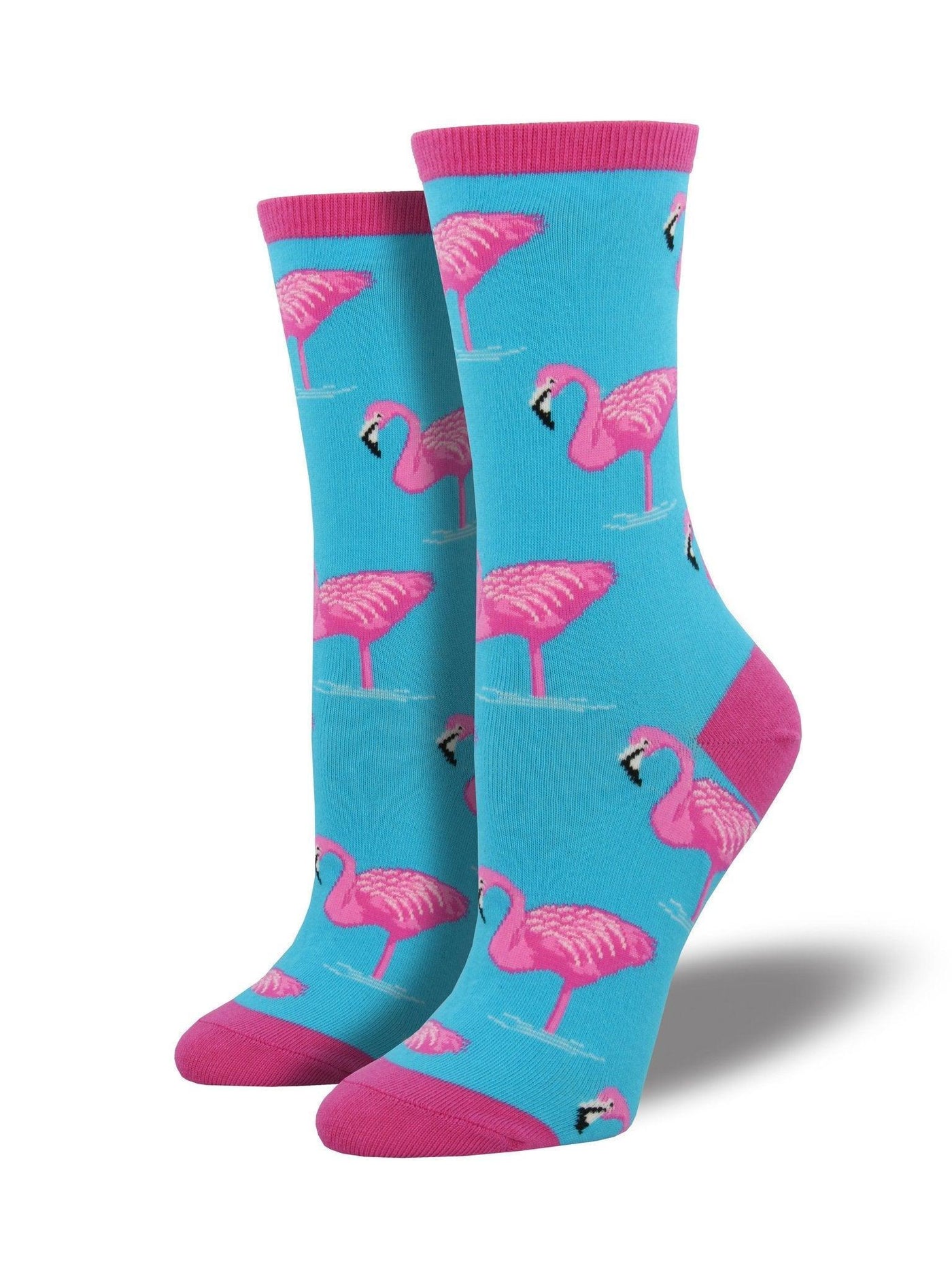 Flamingo, Women's Crew - Socksmith - The Sock Monster