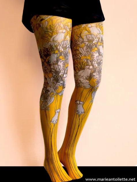 Flavie tights - Marie Antoilette - The Sock Monster