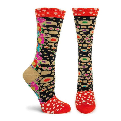 Foliate Women's Crew - Ozone Design Inc - The Sock Monster