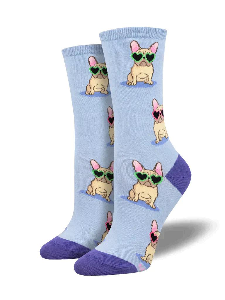 FRENCHIE FASHION, Women's Crew - Socksmith - The Sock Monster