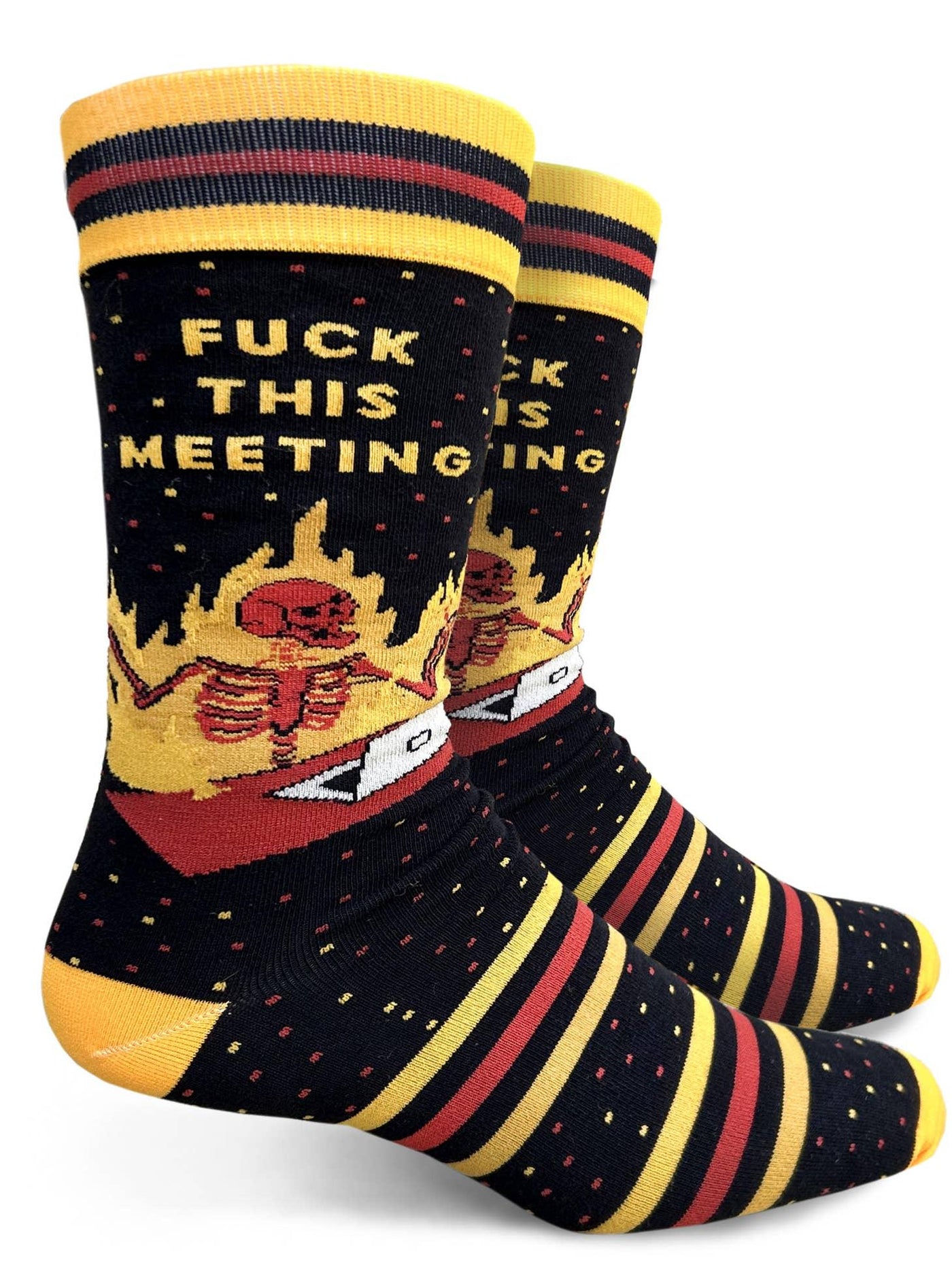 Fuck This Meeting, Crew - Groovy Things - The Sock Monster