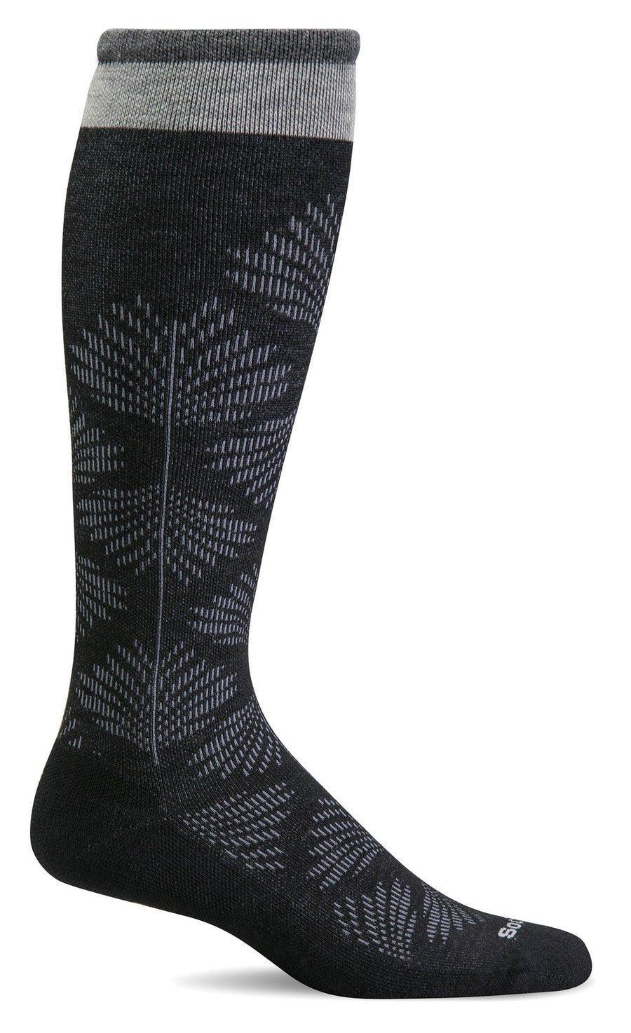Full Floral | Wide Calf Fit | Moderate Graduated Compression Socks - Sockwell - The Sock Monster
