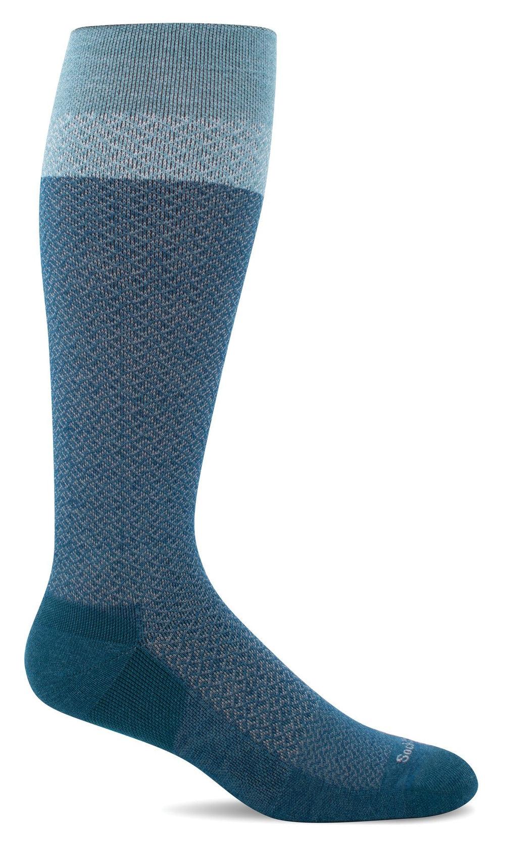 Full Twist | Wide Calf Fit | Moderate Knee-high Compression - Sockwell - The Sock Monster