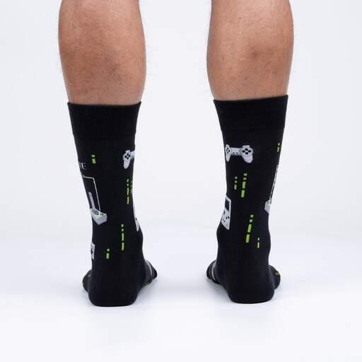 Game On, Men's Crew - Sock It To Me - The Sock Monster