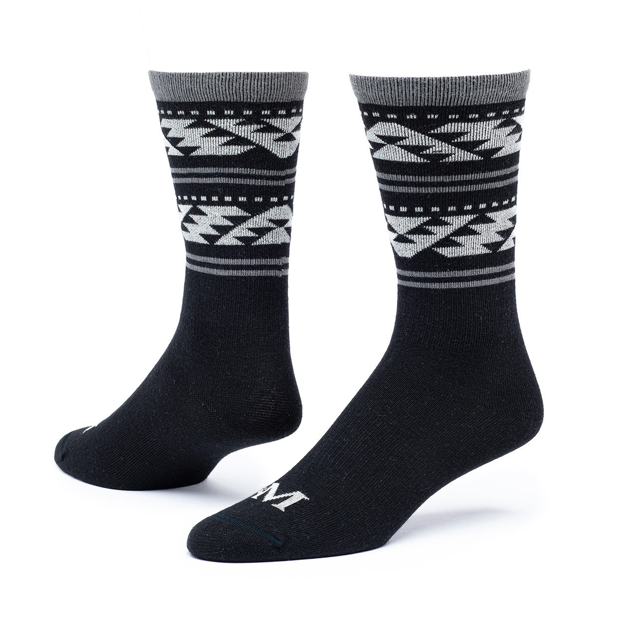 Geometric Stripe | Organic Cotton | Crew Socks