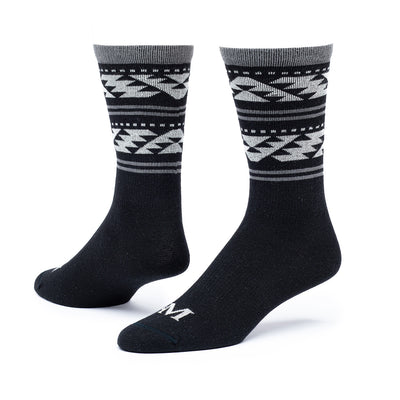 Geometric Stripe | Organic Cotton | Crew Socks