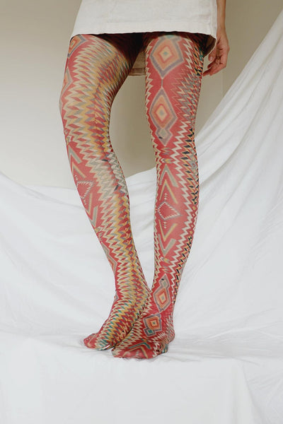Germantown Eyedazzier | Printed Tights - Tabbisocks - The Sock Monster