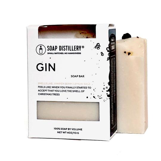Gin Soap Bar - Soap Distillery - The Sock Monster