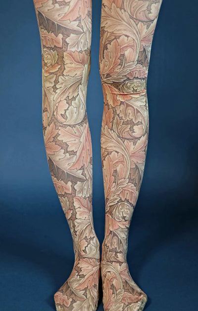 Glanville by William Morris | Printed Tights