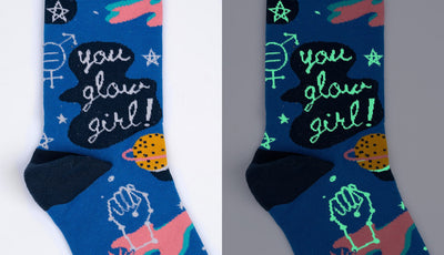 Weiner Dogs, In Space! | Men's Crew Socks