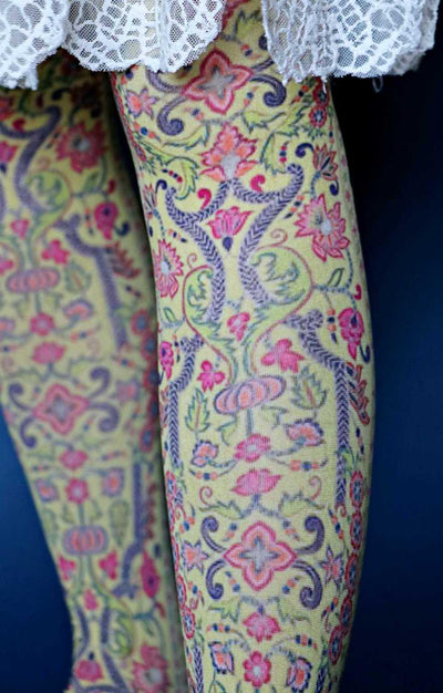 Grape Tree and Flower l The Metropolitan Museum of Art | Printed Tights - Tabbisocks - The Sock Monster