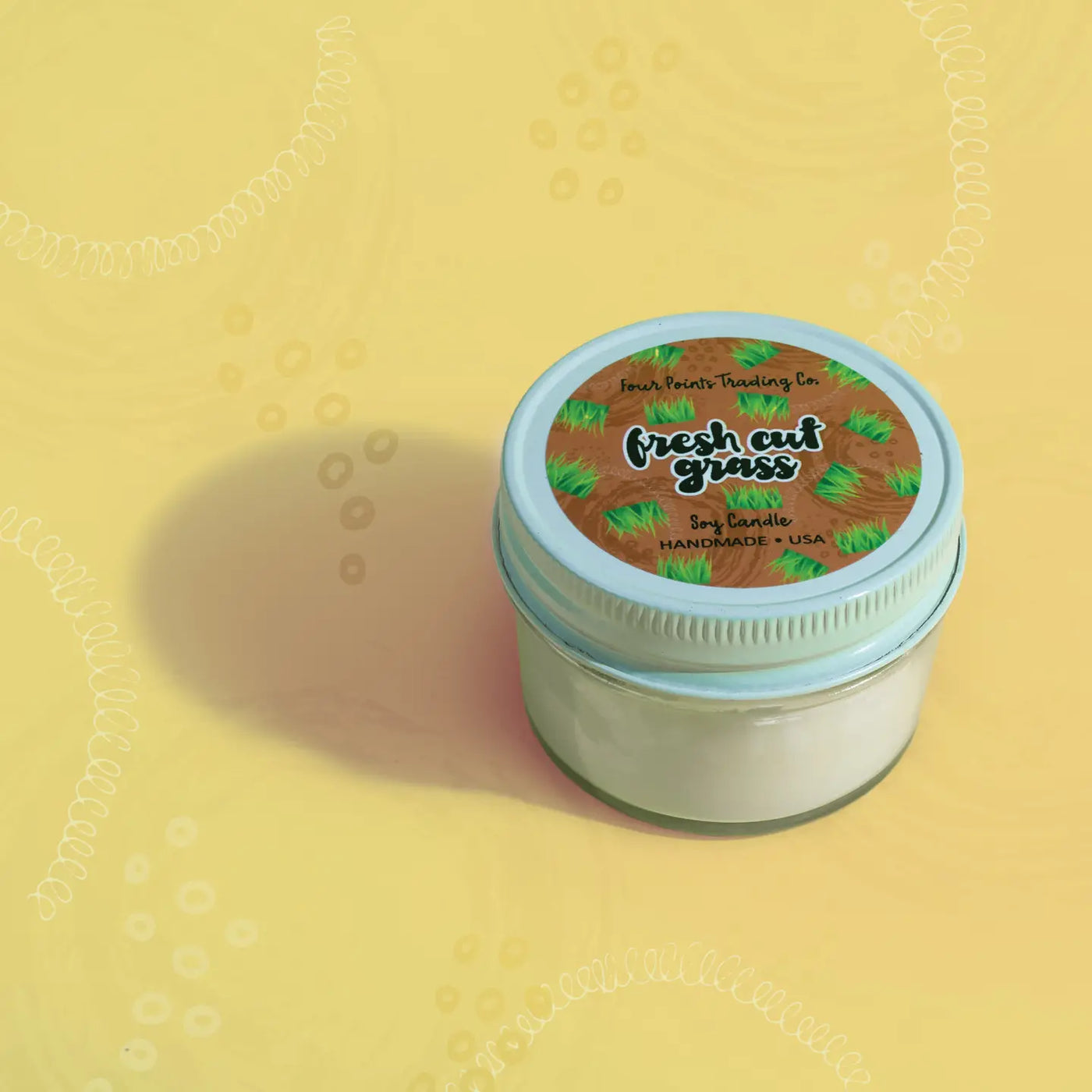 Fresh Cut Grass | Pop Scents | 4 oz Soy Candle